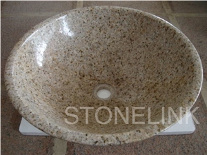 Slsi-079, G682 Granite Round Sinks & Basins, Countertop Basins