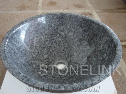 Slsi-081,G654 Granite Round Basin, Chinese Granite Basin, Countertop Basin