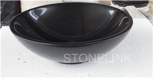 Slsi-109, Absolute Black Granite Basin, Absolute Balck Wash Bowl
