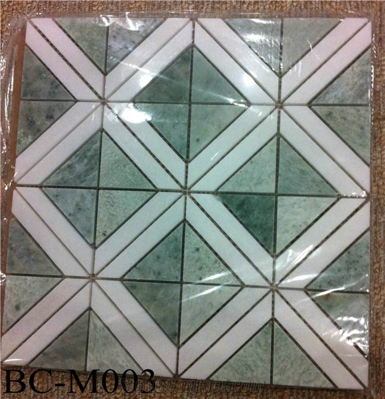 Polished Marble Wall/Floor Mosaic , Bc-M003