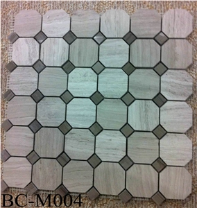 Polished Marble Wall/Floor Mosaic , Bc-M004