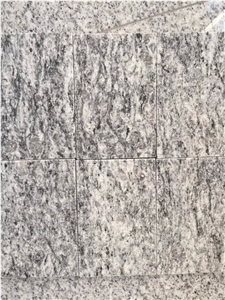 Shandong Spray White Granite Slabs & Tiles, China White Granite