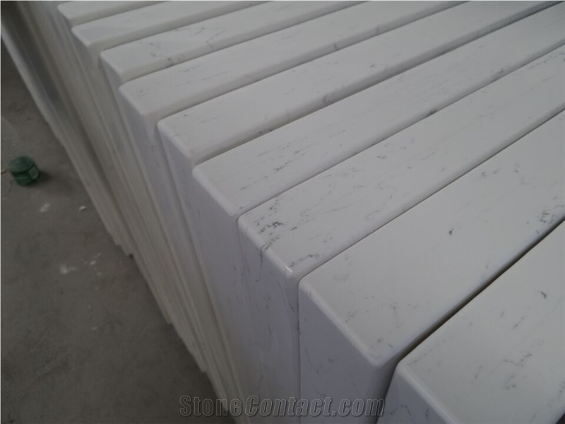 Carrara White Quartz Stone,White Quartz Stone,High Quality Quartz ,Quartz Slab,Engineered Slab,Artificial Stone