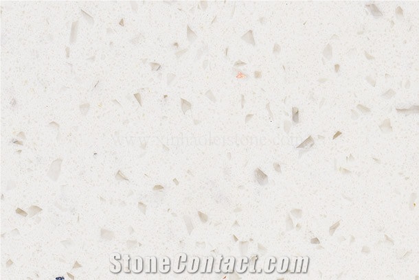 E847 Ice White Quartz,China Artificial Ice White Quartz Stone.