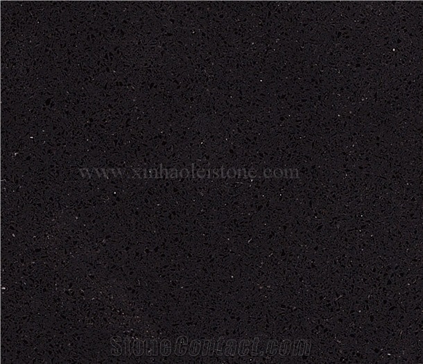 Pure Black Engineered Quartz Stone,B801 Pure Black Quartz,China Engineered Quartz Stone Tiles & Slabs,Pure Color Quartz