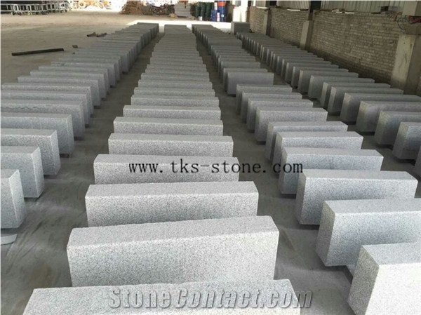 Crystal White Granite, G603 Granite Steps