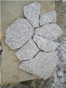 Fargo Grey Granite G603 Loose Irregular Stone, Natural Split Face Random Stones for Walling and Flooring