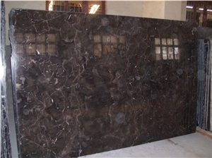 China Dark Emperador Brown Marble Slabs & Tiles