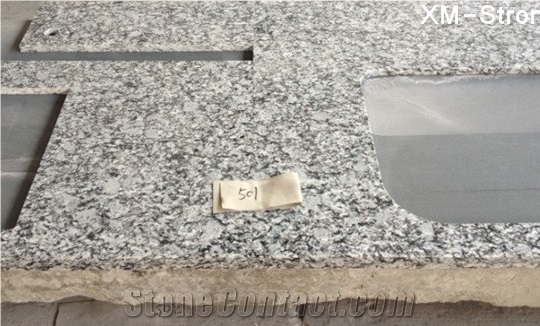 Spary White Granite Kitchen Countertops Spary White Granite