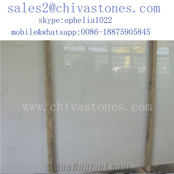 Crystal White Marble Tiles & Slabs for Indoor