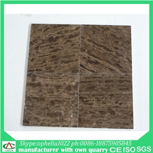 High Quality Coffee Brown Marble Slabs & Tiles