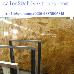 Yellow Cooper Marble Slabs & Tiles for Royal Interior Decoration
