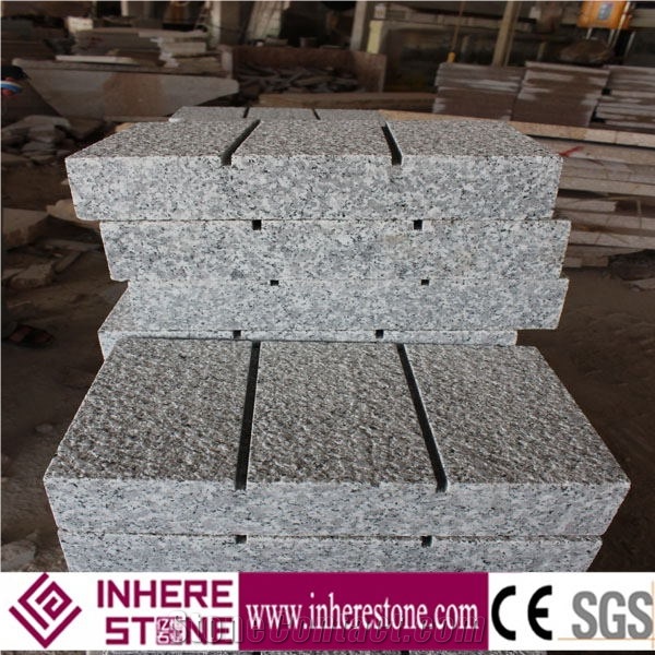 China Grey Granite G603 Cube Stone,Pepperino Light Stone Paving,Crystal White Granite Paver,Bianco Gamma Granite Landscaping Stone
