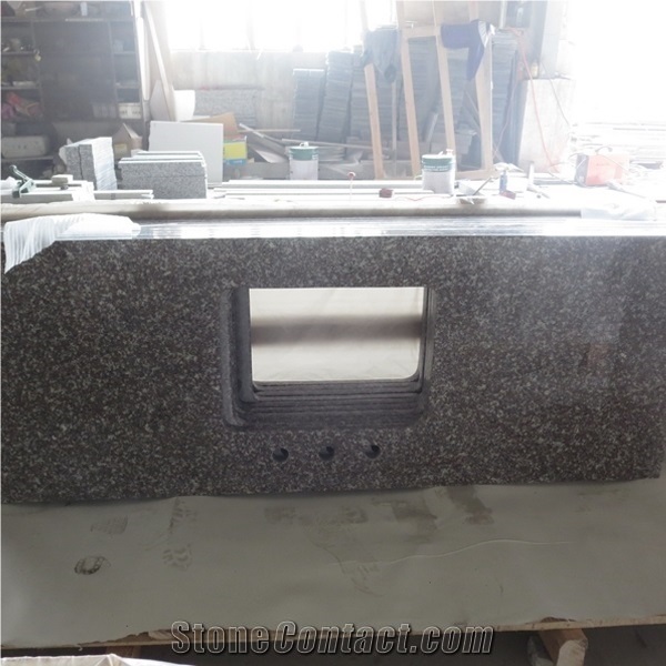 G664 Granite Kitchen Countertop/G664 Granite Countertop,Bainbrook Brown Countertop/Natural G664 Granite Polished Countertop