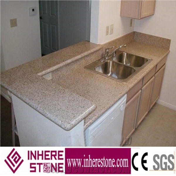 Customized Granite Countertop China Yellow Granite