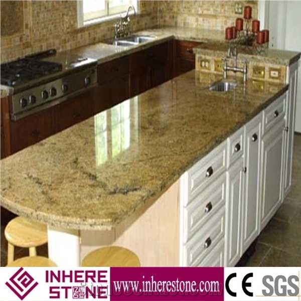 Santa Cecilia Light Granite Kitchen Countertops Kitchen Worktops