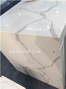 Quartz Surface Worktop with Fine Craftsmanship