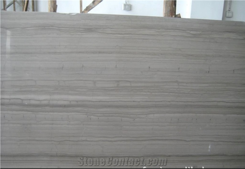 Athens Wood Chinese Marble Slab & Tile, Athen Grey Marble, Wood Grey, Wood Brown