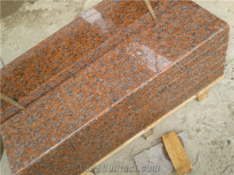 G562 Granite, Maple Red Granite , Red Granit, China Granite Slab