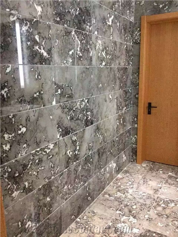 New Material Marble&New Stone Slabs&Black Foreast Marble Floor&Beauty New Marble&Wholesaler