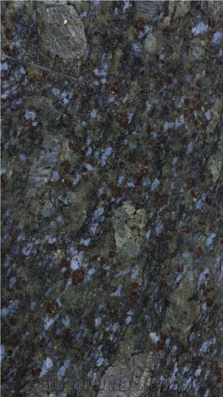 Chinese Butterfly Blue Granite Slabs & Tiles