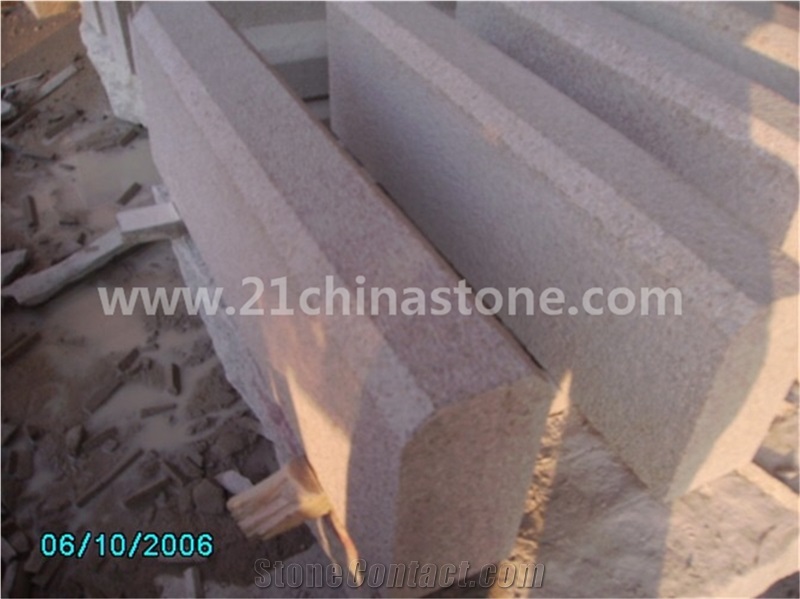 G682 Yellow Rust Granite Kerbs/Padang Giallo Granite Kerbstone/ Curbs/ Kerbs