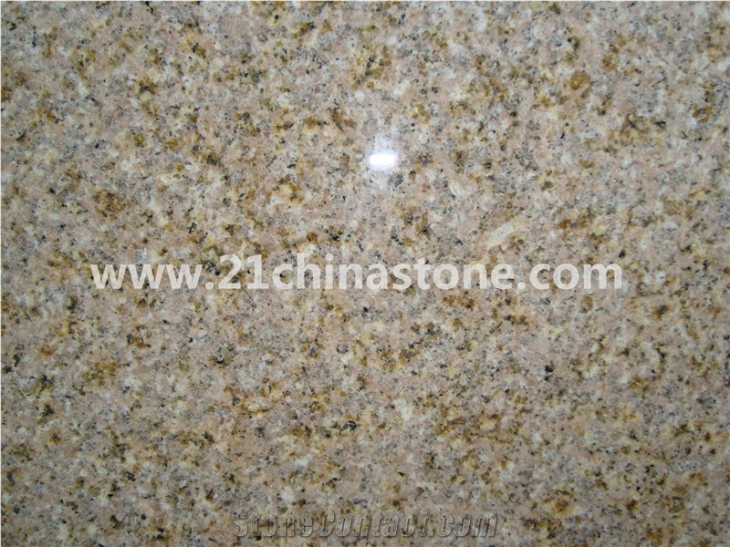 Low Price-Polished G682 Padang Giallo Granite/Rust Yellow Granite Slabs & Tiles
