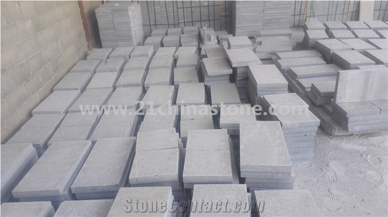 Own Factory-Exterior Stone Paving G654 Cubes Stone/ Padang Dark Granite Pavers / China Impala Black Granite Flooring Cobble Stone Pavers Good Price