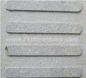 Own Factory-G603 Sesame White Granite Blind Stone Pavers Good Price