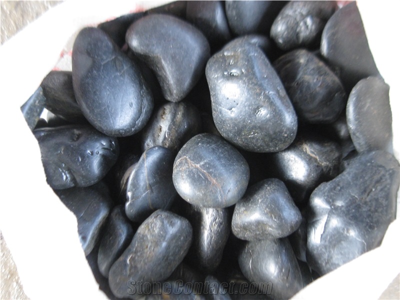 Black Pebble Stone