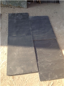 Black Slates Tile & Slab Tumbled Slate Tile