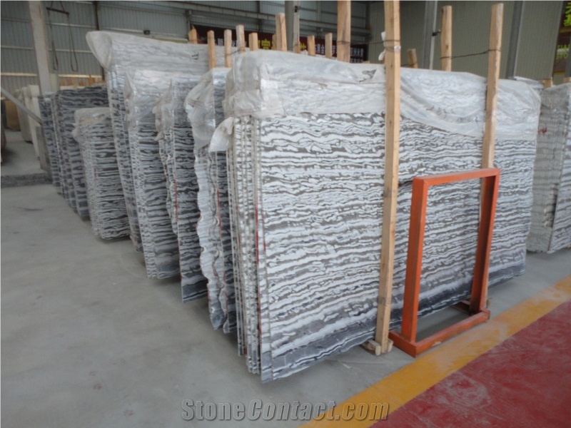 China Gent Wood Marble Tiles & Slabs, China Green Marble Tiles & Slabs