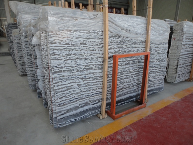 China Gent Wood Marble Tiles & Slabs, China Green Marble Tiles & Slabs