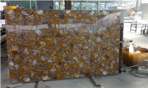 China Multicolor Agate Semi Precious Gemstone Slab Tile Paver Cover Flooring