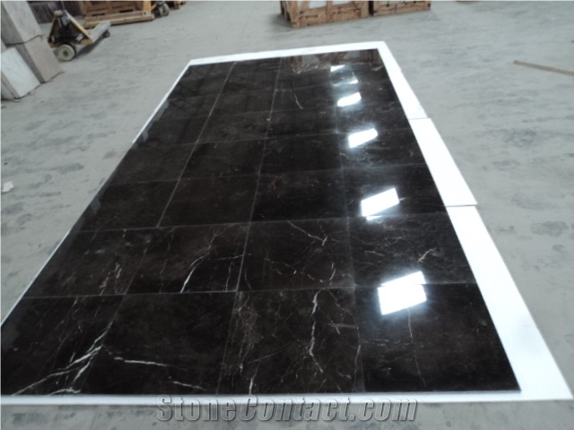 Gold and Jade Marble Tiles, China Brown Polished Cut to Size Tiles/Covering/Flooring