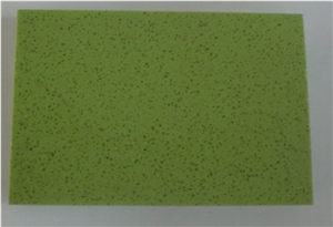 Green Artificial Stone Quartz Stone Tiles & Slabs