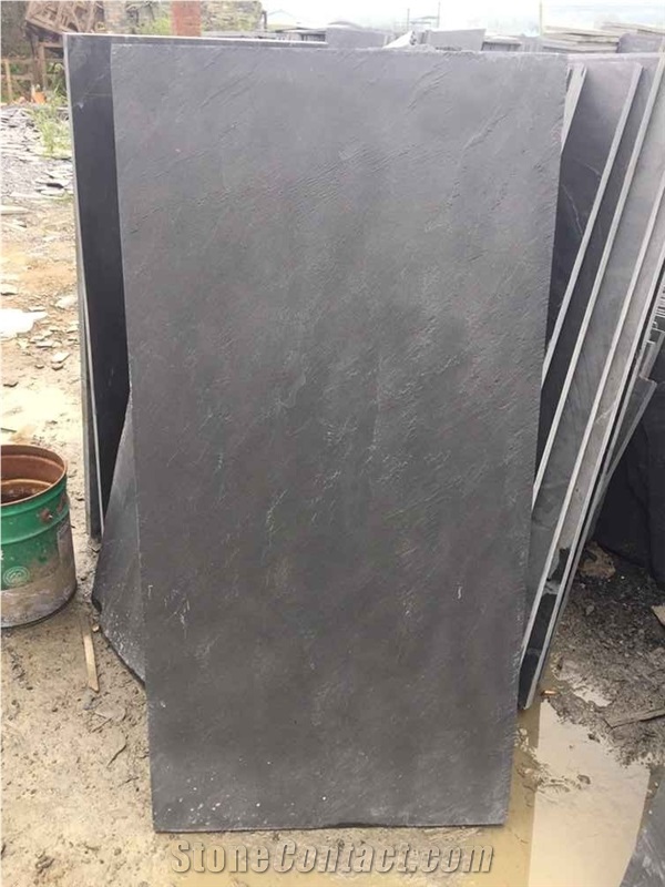 Natural Black Slate Slabs & Tiles Cut to Size Tiles/Paving/Flooring