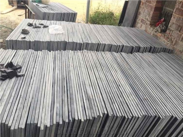Natural Black Slate Slabs & Tiles Cut to Size Tiles/Paving/Flooring
