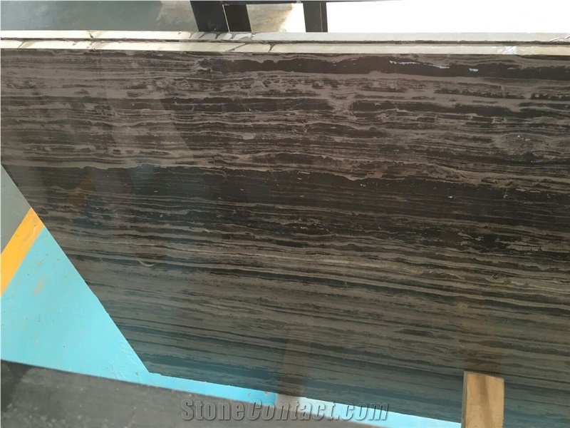 Silver Dragon Marble Slabs & Tiles, China Black Vein Marble/Wooden Vein Marble