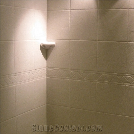 White Artificial Stone Tiles Slabs Shower Wall Panel From China Stonecontact Com