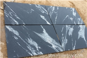 Xiamen China Chinese Kashmir Black Granite Slab, Tile, Paver, Cover Flooring, New Jet Mist Granite Polished Tiles & Slabs