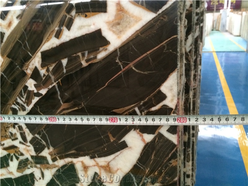 Xiamen China Chinese Tiger Eye Marble Slab Tile Paver Cover Flooring Polished Honed Flamed Split Cross&Vein Cut Patterns