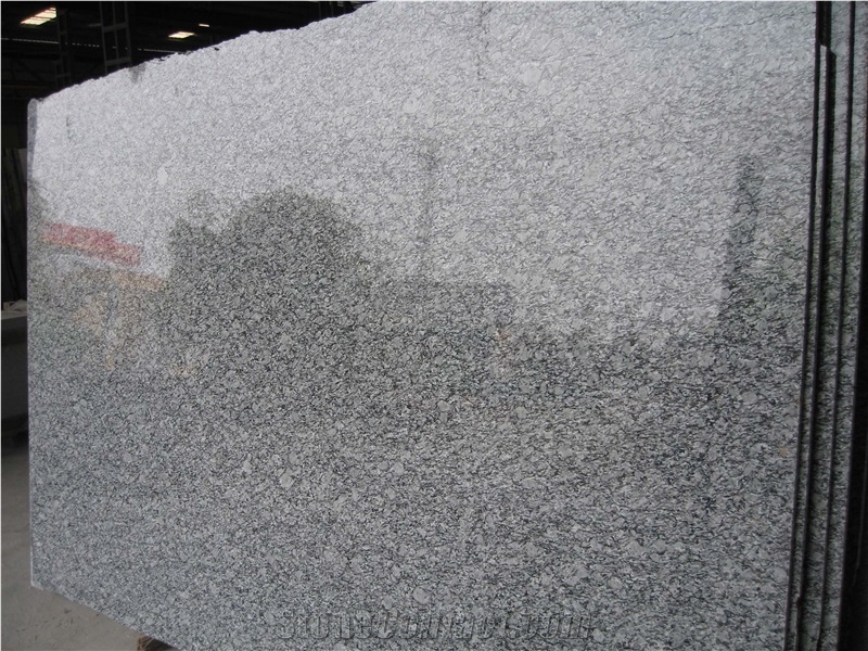 Xiamen China Chinese White Sparkle Granite Slab Tile Paver Cover