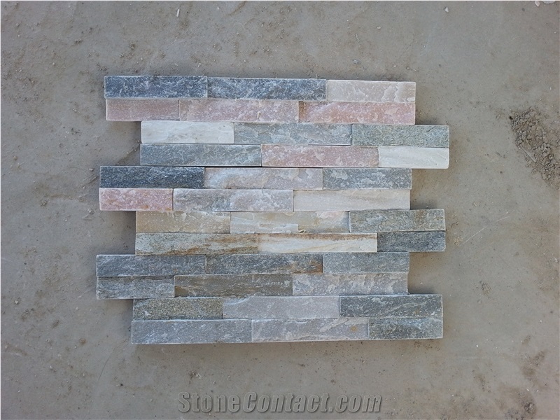 Beautiful Home Design Quartzite Stone Veneer Super Thin,Quartzite Panel