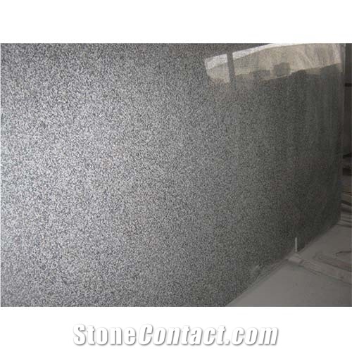 Haicang White G623 Silver Grey Granite Polished Slabs, China Grey Granite