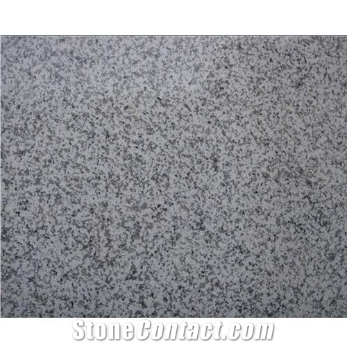 Tongan Silver Grey G655 Granite Polished Slabs, China White Granite