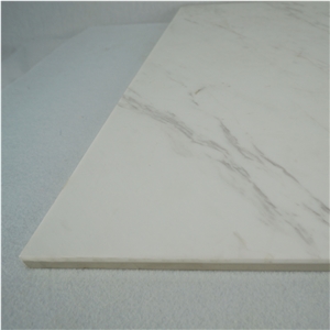 Bianco Carrara Marble-Porcelain Backed Composite Marble