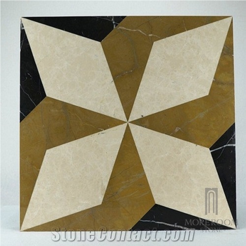 Egypt Maron Marble;Marbe Floor Pattern;Beige Marble Laminated Marble Tile
