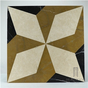 Egypt Maron Marble;Marbe Floor Pattern;Beige Marble Laminated Marble Tile