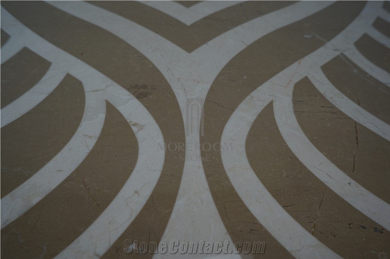Golden Beige Marble;Marble Floor Covering Tiles Laminated Marble Tile